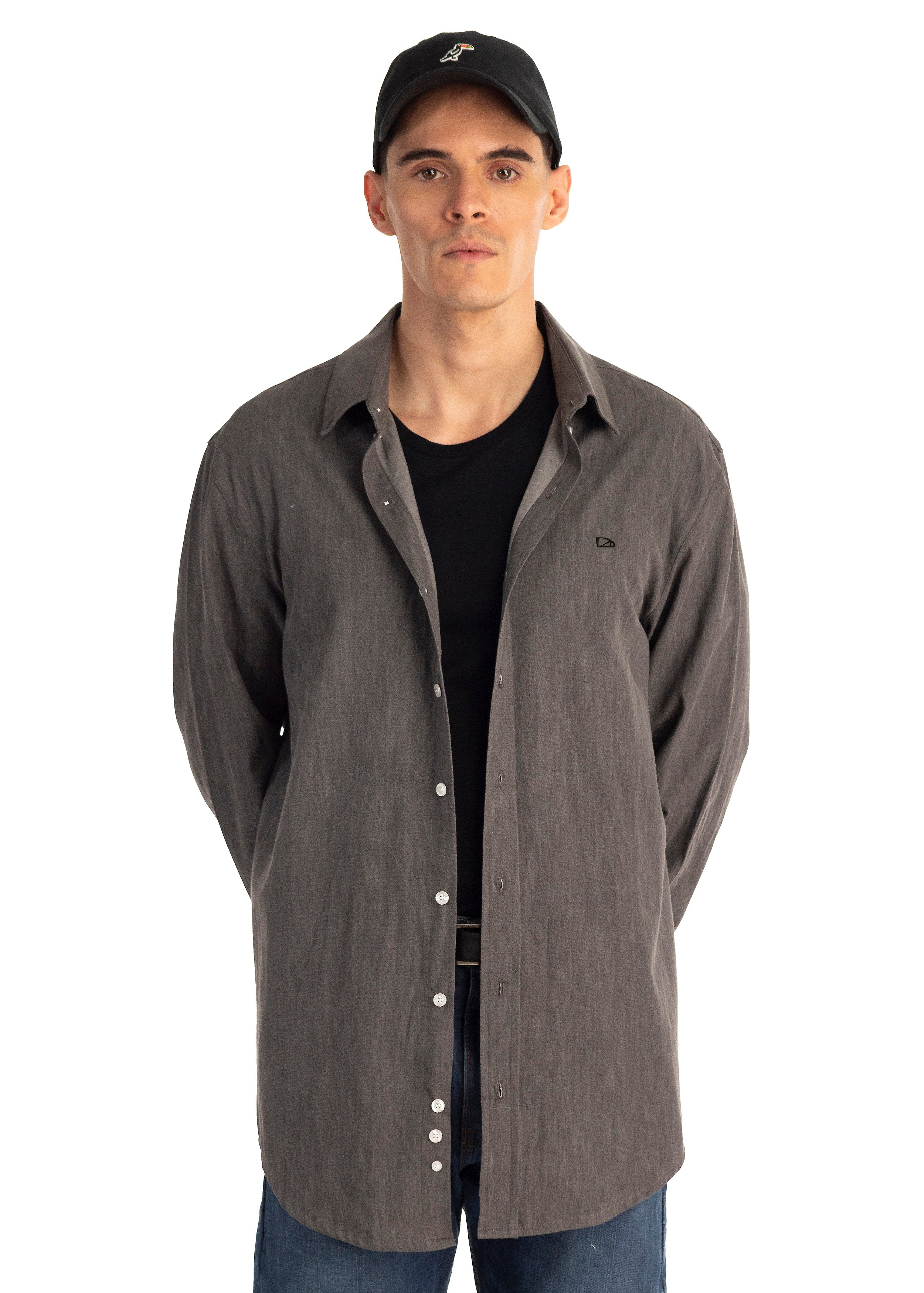 Denim Shirt Gris